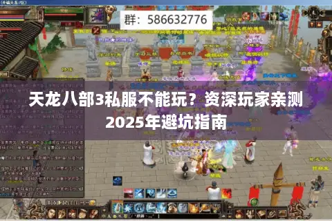 天龙八部3私服不能玩？资深玩家亲测2025年避坑指南