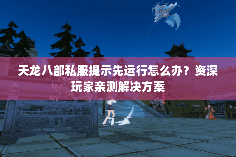 天龙八部私服提示先运行怎么办？资深玩家亲测解决方案