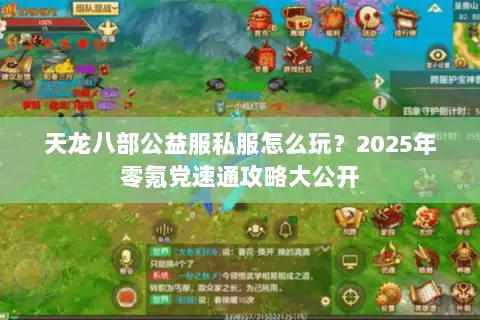 天龙八部公益服私服怎么玩？2025年零氪党速通攻略大公开