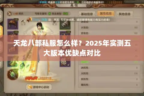 天龙八部私服怎么样?2025年实测五大版本优缺点对比 天龙八部私服怎么样?2025年实测五大版本优缺点对比