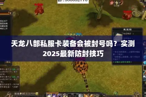 天龙八部私服卡装备会被封号吗?实测2025最新防封技巧 天龙八部私服卡装备会被封号吗?实测2025最新防封技巧