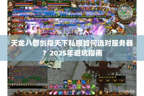 天龙八部剑指天下私服如何选对服务器？2025年避坑指南