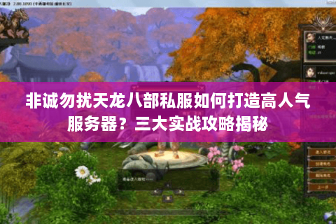非诚勿扰天龙八部私服如何打造高人气服务器？三大实战攻略揭秘