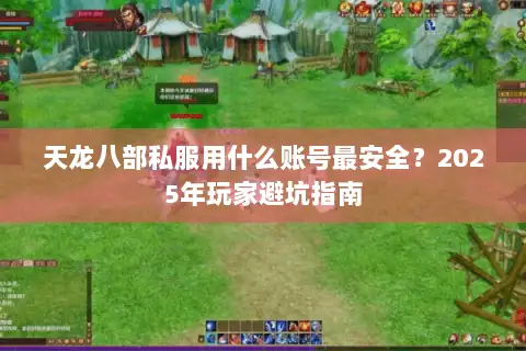 天龙八部私服用什么账号最安全？2025年玩家避坑指南