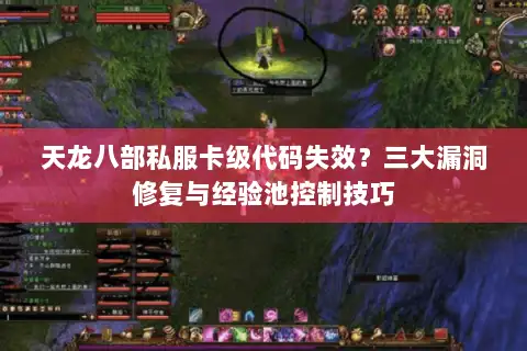 天龙八部私服卡级代码失效？三大漏洞修复与经验池控制技巧