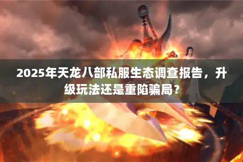 2025年天龙八部私服生态调查报告，升级玩法还是重陷骗局？