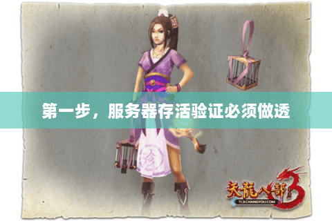 第一步，服务器存活验证必须做透