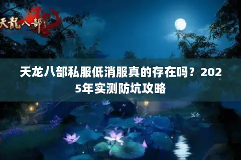 天龙八部私服低消服真的存在吗？2025年实测防坑攻略