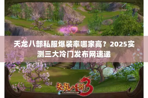 天龙八部私服爆装率哪家高？2025实测三大冷门发布网速递