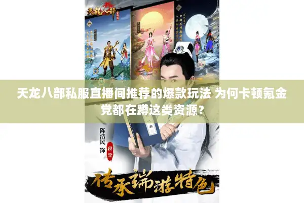 天龙八部私服直播间推荐的爆款玩法 为何卡顿氪金党都在蹲这类资源？