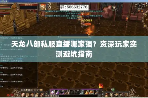 天龙八部私服直播哪家强？资深玩家实测避坑指南