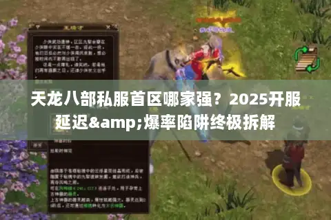 天龙八部私服首区哪家强?2025开服延迟&爆率陷阱终极拆解 天龙八部私服首区哪家强?2025开服延迟&爆率陷阱终极拆解