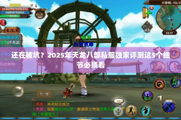 还在被坑？2025年天龙八部私服独家评测这5个细节必须看