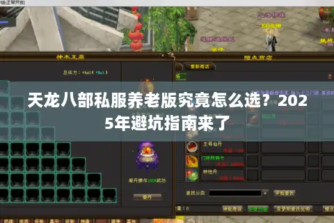 天龙八部私服养老版究竟怎么选？2025年避坑指南来了