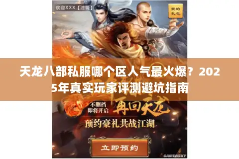 天龙八部私服哪个区人气最火爆？2025年真实玩家评测避坑指南