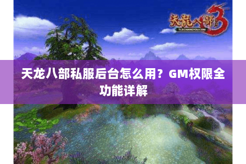 天龙八部私服后台怎么用？GM权限全功能详解