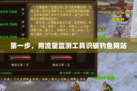 第一步，用流量监测工具识破钓鱼网站