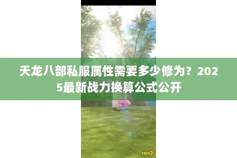 天龙八部私服属性需要多少修为？2025最新战力换算公式公开