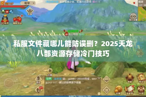 私服文件藏哪儿能防误删？2025天龙八部资源存储冷门技巧