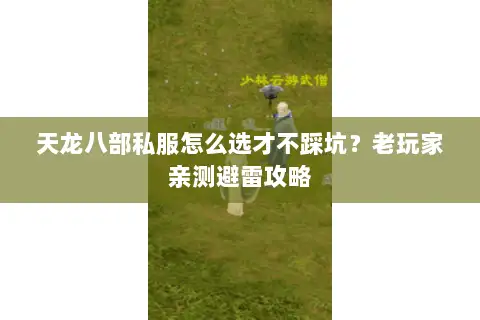 天龙八部私服怎么选才不踩坑？老玩家亲测避雷攻略