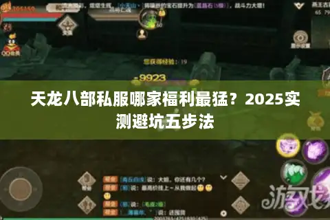 天龙八部私服哪家福利最猛？2025实测避坑五步法
