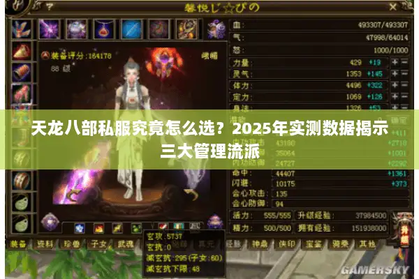 天龙八部私服究竟怎么选?2025年实测数据揭示三大管理流派 天龙八部私服究竟怎么选?2025年实测数据揭示三大管理流派