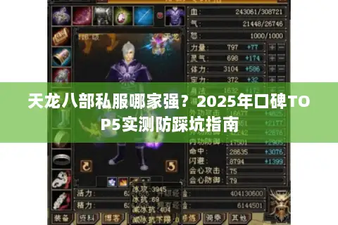 天龙八部私服哪家强？2025年口碑TOP5实测防踩坑指南