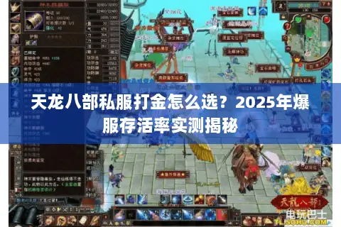 天龙八部私服打金怎么选?2025年爆服存活率实测揭秘 天龙八部私服打金怎么选?2025年爆服存活率实测揭秘