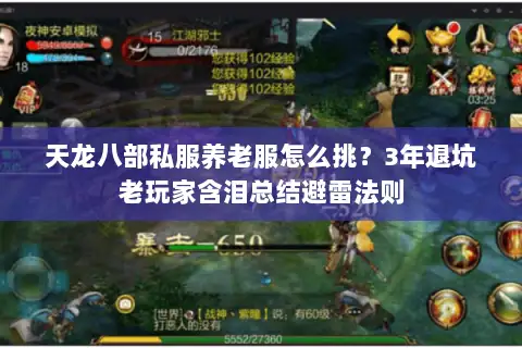 天龙八部私服养老服怎么挑?3年退坑老玩家含泪总结避雷法则 天龙八部私服养老服怎么挑?3年退坑老玩家含泪总结避雷法则