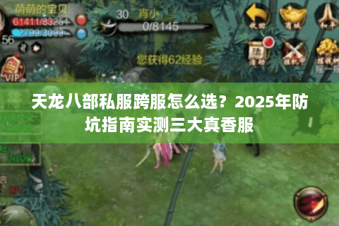 天龙八部私服跨服怎么选？2025年防坑指南实测三大真香服