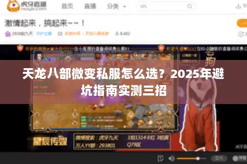 天龙八部微变私服怎么选？2025年避坑指南实测三招