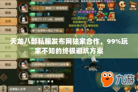 天龙八部私服发布网独家合作，99%玩家不知的终极避坑方案