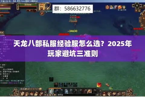 天龙八部私服经验服怎么选?2025年玩家避坑三准则 天龙八部私服经验服怎么选?2025年玩家避坑三准则
