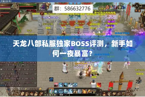 天龙八部私服独家BOSS评测，新手如何一夜暴富？