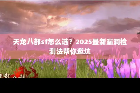 天龙八部sf怎么选？2025最新漏洞检测法帮你避坑