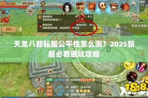 天龙八部私服公平性怎么测?2025新服必看避坑攻略 天龙八部私服公平性怎么测?2025新服必看避坑攻略