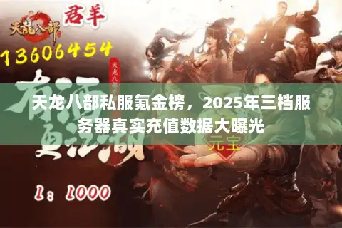 天龙八部私服氪金榜，2025年三档服务器真实充值数据大曝光