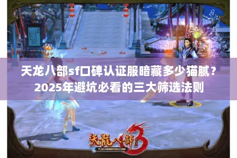 天龙八部sf口碑认证服暗藏多少猫腻？2025年避坑必看的三大筛选法则