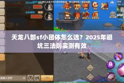 天龙八部sf小团体怎么选?2025年避坑三法则实测有效 天龙八部sf小团体怎么选?2025年避坑三法则实测有效