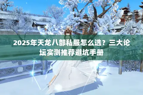 2025年天龙八部私服怎么选？三大论坛实测推荐避坑手册