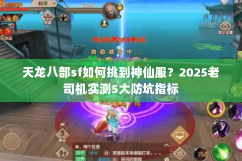 天龙八部sf如何挑到神仙服?2025老司机实测5大防坑指标 天龙八部sf如何挑到神仙服?2025老司机实测5大防坑指标