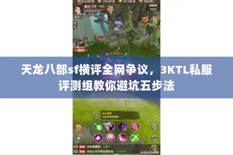 天龙八部sf横评全网争议，3KTL私服评测组教你避坑五步法