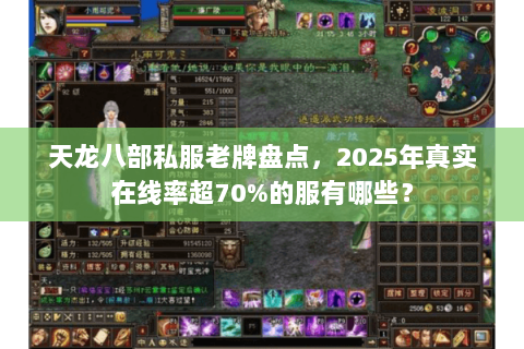 天龙八部私服老牌盘点，2025年真实在线率超70%的服有哪些？