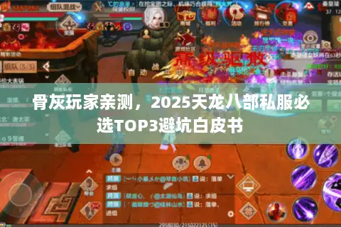 骨灰玩家亲测,2025天龙八部私服必选TOP3避坑白皮书 骨灰玩家亲测,2025天龙八部私服必选TOP3避坑白皮书
