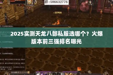 2025实测天龙八部私服选哪个？火爆版本前三强排名曝光