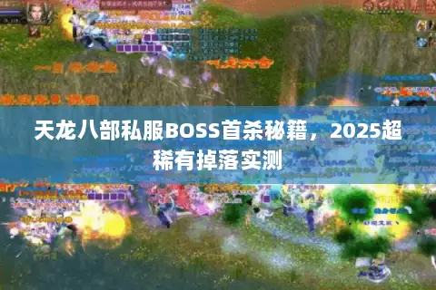 天龙八部私服BOSS首杀秘籍，2025超稀有掉落实测