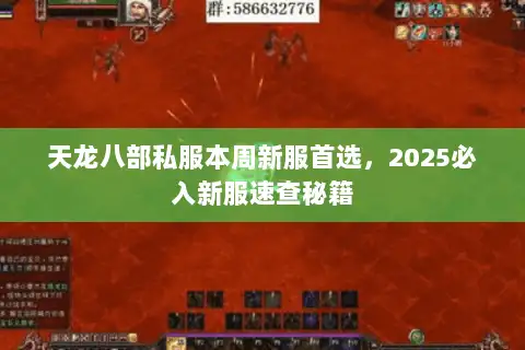 天龙八部私服本周新服首选,2025必入新服速查秘籍 天龙八部私服本周新服首选,2025必入新服速查秘籍