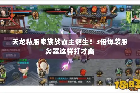 天龙私服家族战霸主诞生！3倍爆装服务器这样打才爽