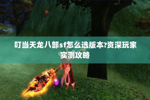 叮当天龙八部sf怎么选版本?资深玩家实测攻略