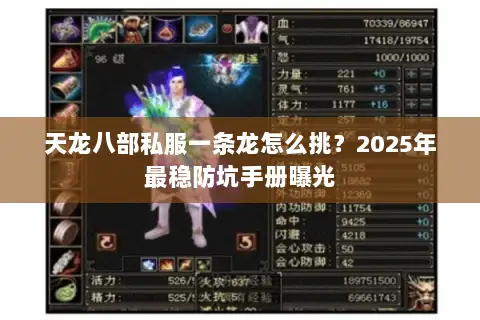 天龙八部私服一条龙怎么挑?2025年最稳防坑手册曝光 天龙八部私服一条龙怎么挑?2025年最稳防坑手册曝光